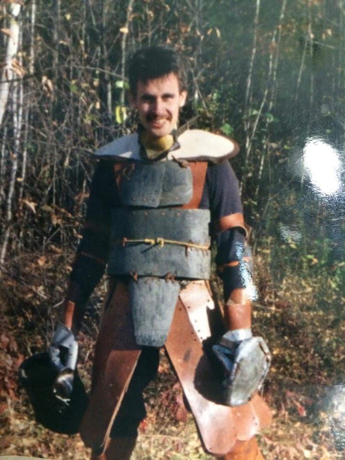 Old photo circa 1993-94 from my days as a reenactor